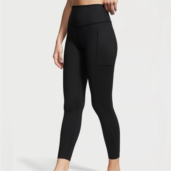 Victoria's Secret Classic Black Leggings - Picture 2 of 6